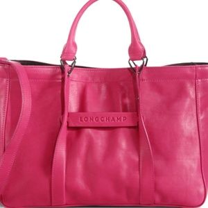 Longchamp 3D Pink Tote